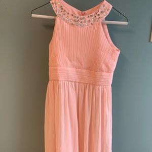 Formal floor length iEFiEL Rhinestone dress.